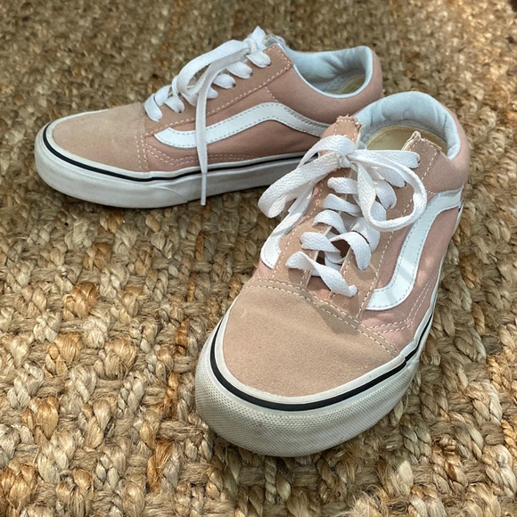 VANS WOMENS WARD SNEAKER - PALE PINK - Picture 1 of 7